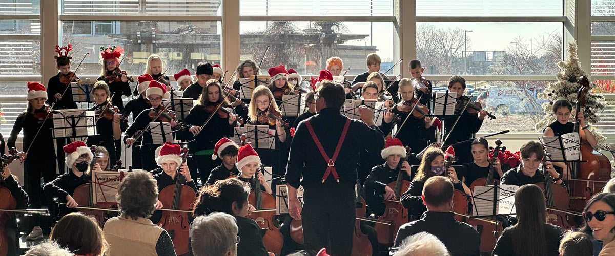 Holiday tunes in the terminal